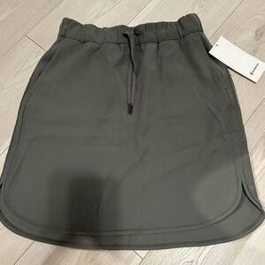 Lululemon On the Fly Skirt- olive